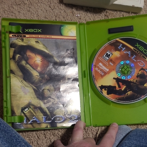 Other - Halo 2 Video Game - Green Case